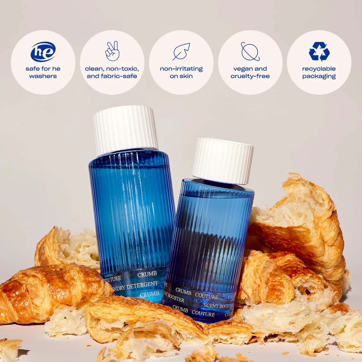 CRUMB COUTURE - CROISSANT LAUNDRY DETERGENT AND SCENT BOOSTER STARTER PACK - Image 3