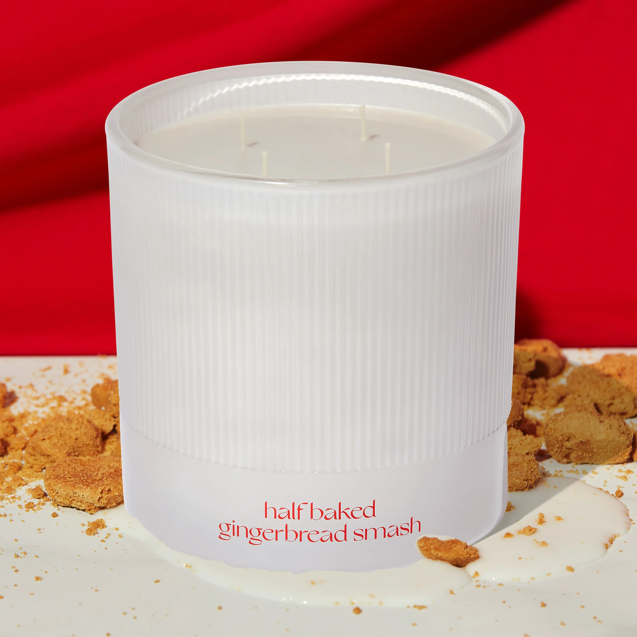 Half Baked Gingerbread Smash Candle - Image 3