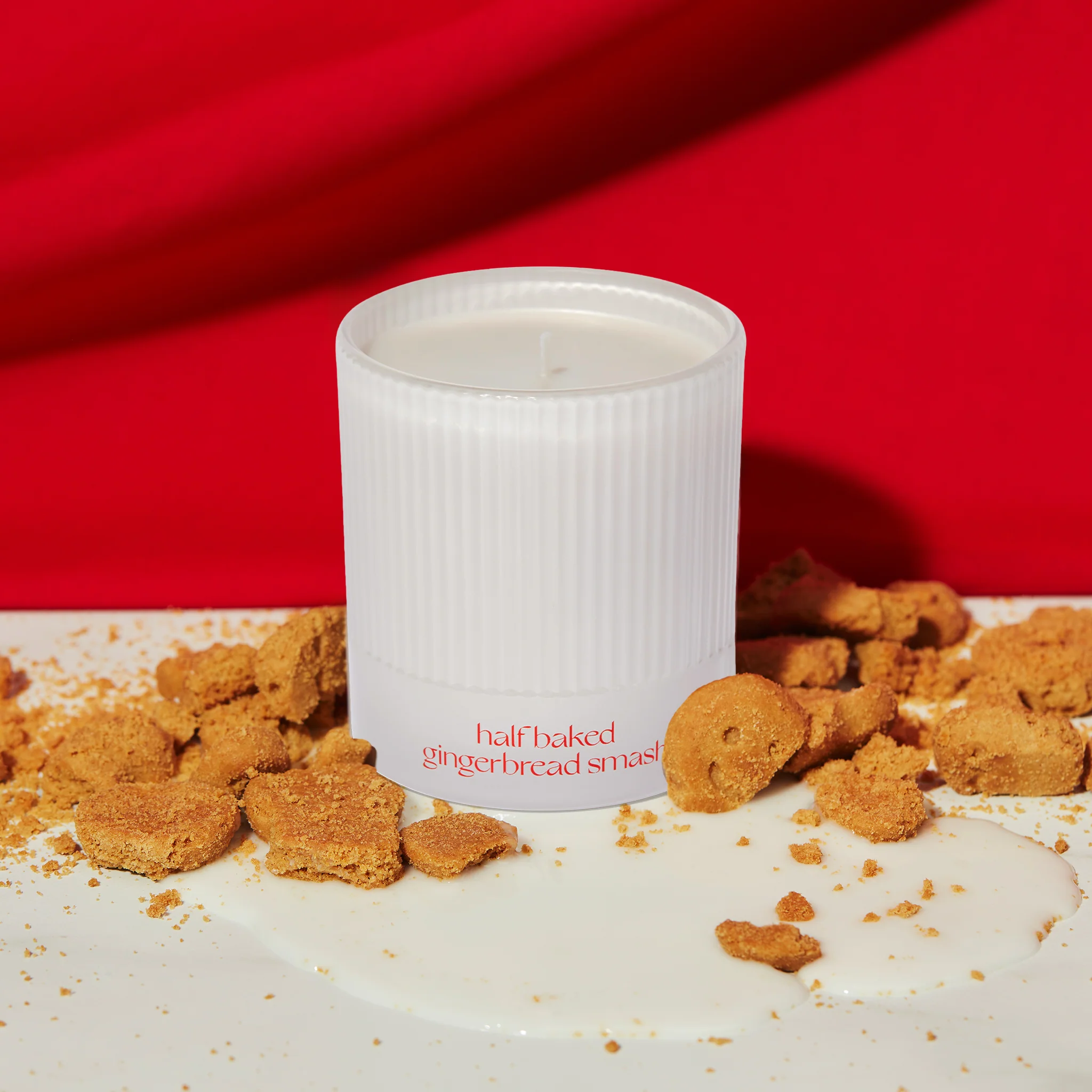 Half Baked Gingerbread Smash Candle - Image 4