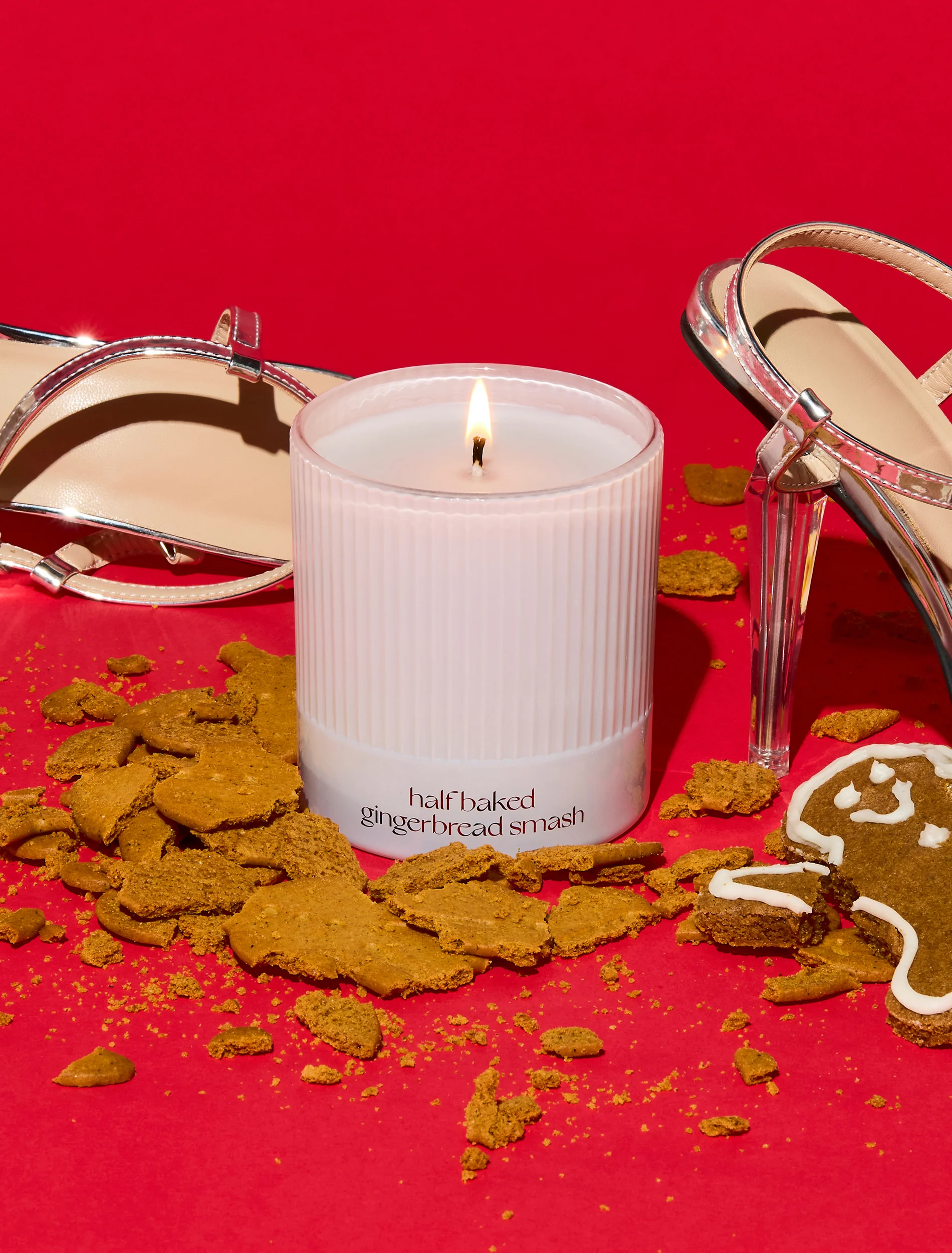 Half Baked Gingerbread Smash Candle - Image 5