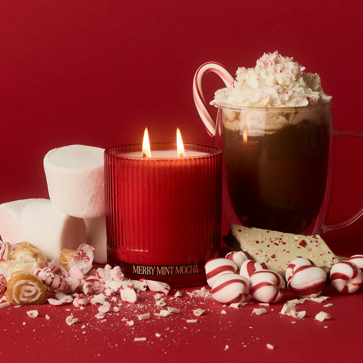 Merry Mint Mocha Candle - Image 7