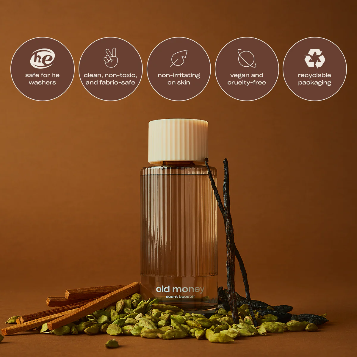 OLD MONEY  - WOODY AND SPICED SCENTED LAUNDRY SCENT BOOSTER - Image 2